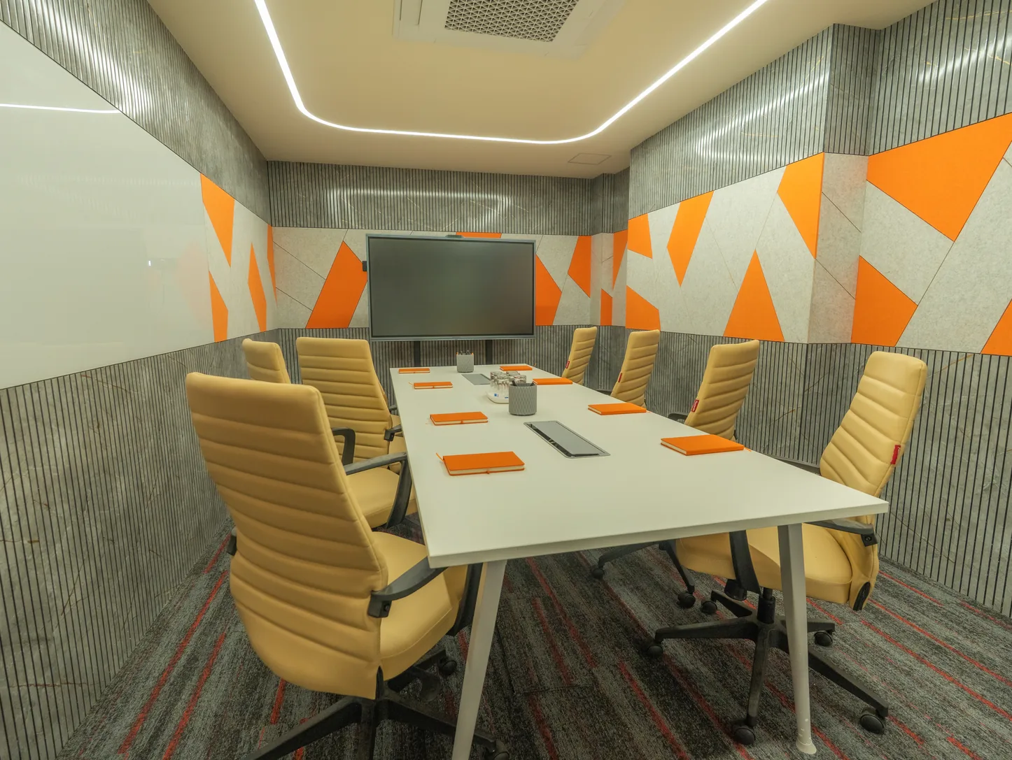 Conference room at Bitpod Workspace