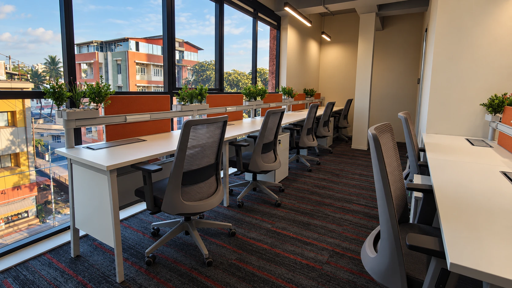 Bitpod workspace interior