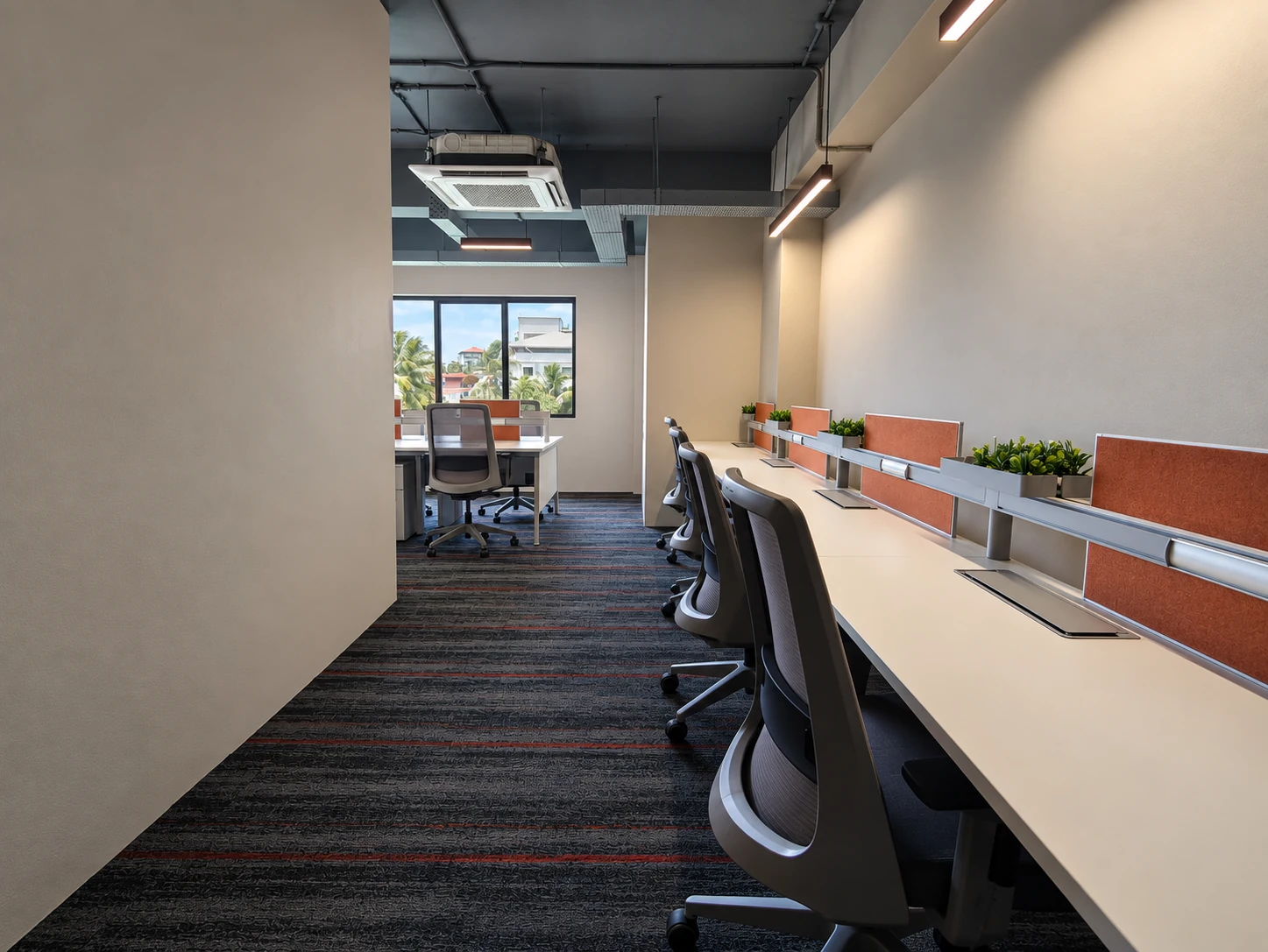 Bitpod Workspace in Kodailbail, photographed office floor